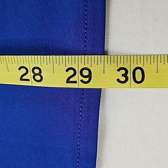 The Limited cobalt blue sleeveless top with tie at the back of the neck SZ 3XL - Picture 8 of 8